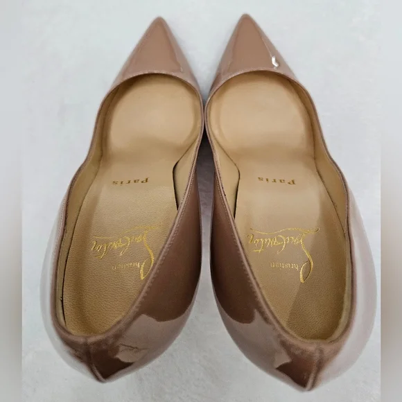 Christian Louboutin Pigalle Plato 120 in Nude - Picture 6 of 8